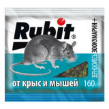 Зерно Зоокумарин от крыс и мышей Рубит 160гр*30 1547