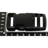 Карабин (фастекс) 4см черный