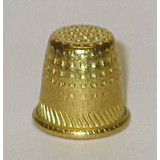 Наперсток №1 золото диам.20мм 1-16 *250