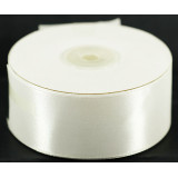 Лента Атлас 4,0см (уп.25ярд) белый