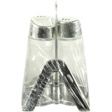 Набор д/специй соль+перец+салф цвет микс 38  9780