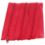 Молния СПИРАЛЬ №5  80см красн