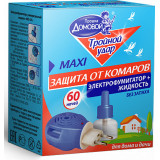 Жидкость+фумигатор от комаров Тройной удар 60дней 1207*24