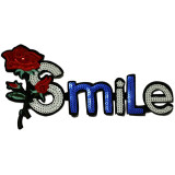Нашивка д/одежды роза большая Smile 97-1