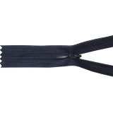 Молния потайная 20см т.синий