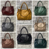 Сумка жен. 20230-1 (38х30) замш черный