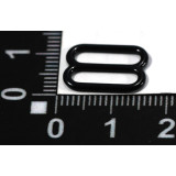 Регулятор метал для бюстгальтера шир.12мм (прод по 20) черный