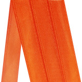 Лента  Атлас 1,2см (уп.33м) №144 оранжевый