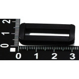 Регулятор пласт для ременной ленты арт.AS1059 шир.2,5 черный *100