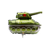 Шар фольга 1206-0919 Танк Т-34  30см (12