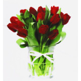 Мозаика со стразами 20х20 на рамке LM-K20103 (тюльпаны)