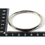 Кольцо для сумок метал. 50мм (прод.по 20шт) (4,0мм/16,3гр)