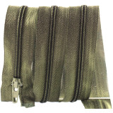 Молния СПИРАЛЬ №5  85см хаки