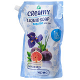 Крем-мыло жидкое Creamy 1,25л инжир/ирис*6 1136/1167