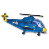 Шар фольга 1207-0941 Ф Вертолет синий 70см*100см 28