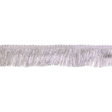 Бахрома арт 13-2675 (уп 15 ярд) шир.80мм серебро