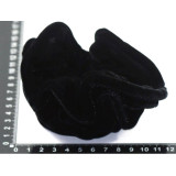 Резинка бархат  KP-1173 черная*20 (прод. по 5)
