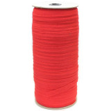 Лента киперная Х/Б №257ДС шир.10мм оттенок красный  2,5 г/м (уп.200м)