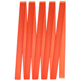 Лента  Атлас 0,6см (уп.33м) №23 неоново-оранжевый