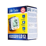 Тонометр LD-12 на запястье, манжета 12,5-20,5см Little Doctor /Сингапур/ 0440