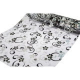 Клеенка силикон прозрач с рисун Dekorelle 0,6*20м  001-S/0180