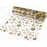 Клеенка силикон прозрач с рисун Dekorelle 0,6*20м  010/0548