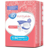 Впитывающее нижнее белье для женщин iD PANTS For Her M 10 шт*8 9479