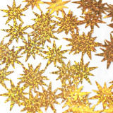 Блестки-Звезда (уп 50гр) арт.3-061  27х26мм голографик золото
