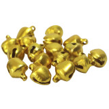Бубенчики декоративные метал.(уп.100шт) d 8мм золото