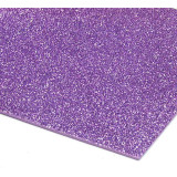 Фоамиран неклеевой с глитером 2мм 20х30см (прод по 10) 07 сирень