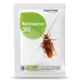 Кукарача ЭКО от тараканов 50г порошок*150 7437