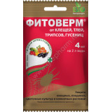 Фитоверм от насекомых-вредителей Зеленая аптека 4мл*150*50  0931