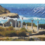 Картина рисование по номерам 40х50 OTG6152 руины у моря
