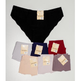 Плавки жен (M-XL) (прод по 3) 1021 бордо