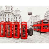 Мозаика со стразами 45х35 без рамы SEG 74581 Лондон