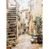 Мозаика со стразами 45х35 без рамы SEG 74598 двор