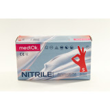 Перчатки нитриловые 4г красный S TOP GLOVE н/с н/о текстур (прод по 50) Малайзия*500 0538/5650