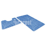 Набор ковриков д/ванной АКТИВ icarpet 50х80см+50х40см 001 синий 0573