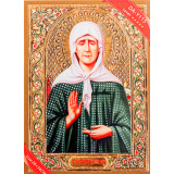 Мозаика со стразами 28х34 иконы ДА 115