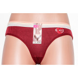 Плавки жен (XL-3XL) (прод по 6) 1203 бордо