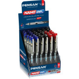 Ручка гелевая 6020/S36 PENSAN NANO GEL ROLLER PEN IN STAND (прод по 36) 2763