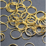 Кольцо-проволока 3мм*40мм(100шт) золото