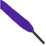 Шнурки плоские 1м т.фиолет (прод по 10)