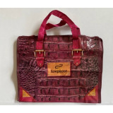 Сумка хоз. с молнией №1(38*31*15)*100 Кожа