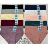 Плавки жен (4XL-6XL) (прод по 6) 8153 черный