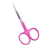 Ножницы д/кутикулы С-309 розовый