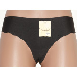 Стринги жен (M-XL) (прод по 3) 1038 черный