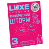 Презерватив Luxe Тропический шторм (Тропические фрукты) (3шт)*48 Китай 7120