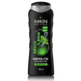 Шампунь-гель IRIS MEN муж. 2в1 MINT LIME 400мл*12  6350