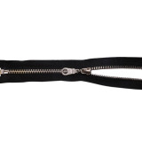 Молния металл (никель) №5 80см черная